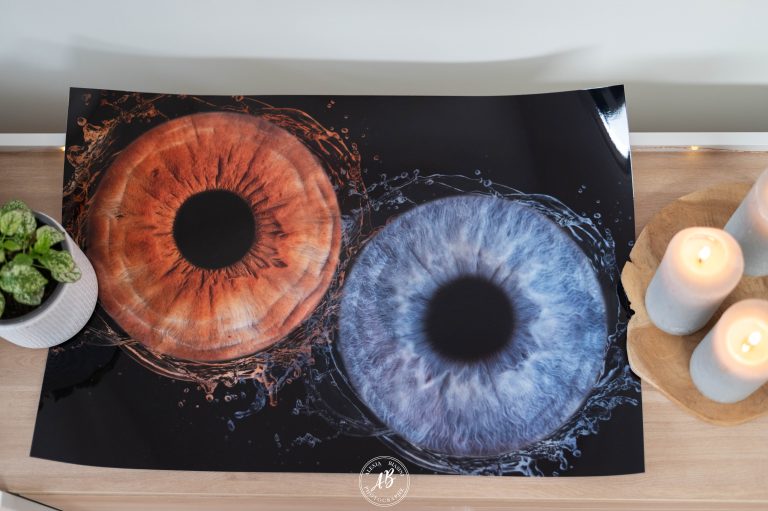 tableau iris de qualité pour séance photo iris 66